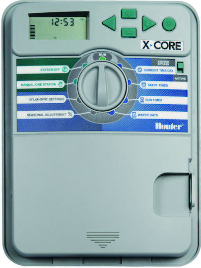Hunter Industries X-Core XC8 Προγραμματιστής Ποτίσματος Πίνακα Ρεύματος
