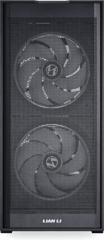 Lian Li Lancool 206 Gaming Midi Tower Computer Case with Side Window and RGB Lighting Black