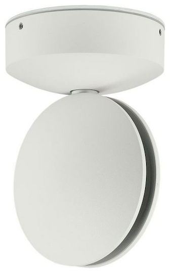 V-TAC Lumină de exterior montată pe perete LED IP65 7W cu Alb Cald Lumină 11x12x17εκ.