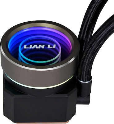 Lian Li Galahad II Trinity Performance Wasserkühlung für Prozessor Dreifacher Ventilator 120mm für Sockel AM4/AM5/1700/1200/115x