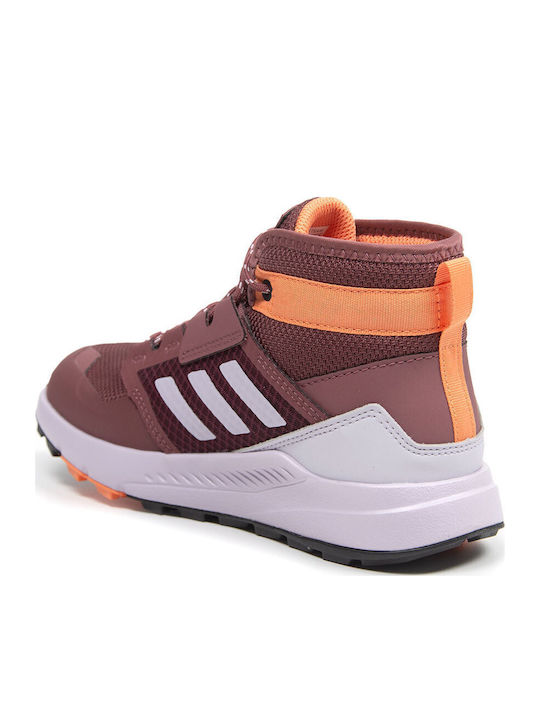 Kinder Wanderschuhe Terrex Trailmaker Mid Wasserdicht Burgundisch ->
