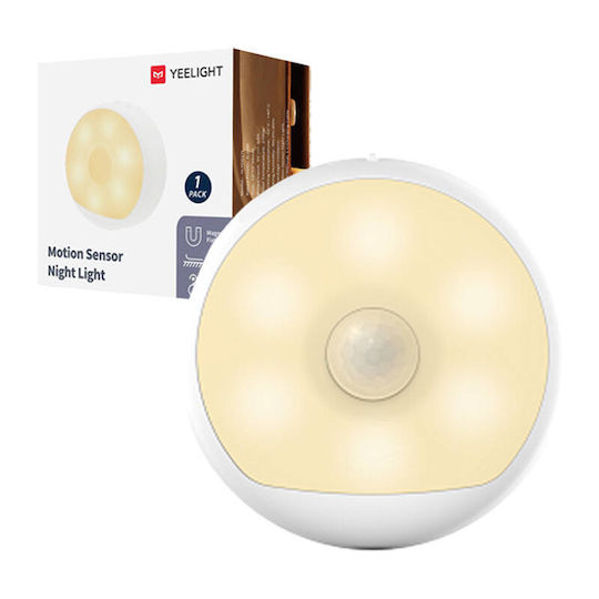 Yeelight Rechargeable Night Light Switch with Battery Powered and Mounting Sticker 1pcs
