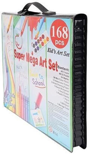 Painting Set in Case 39x33cm 168pcs