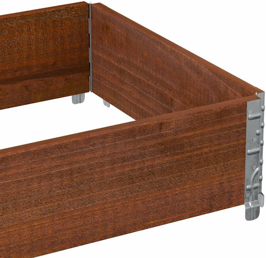vidaXL Pallet Collar 80cmx60cmx21.5cm