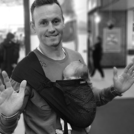 Mini Monkey Μάρσιπος Wrap Mini Sling Μαύρο με Μέγιστο Βάρος 15kg