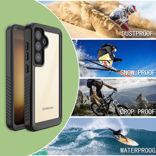 Shellbox Back Cover Σιλικόνης Αδιάβροχο Μαύρο (Galaxy S24+)