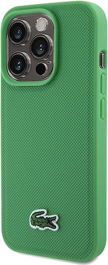 Lacoste Iconic Petit Pique Magsafe Back Cover Πλαστικό Πράσινο (iPhone 15 Pro Max)