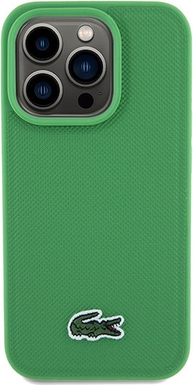 Lacoste Iconic Petit Pique Magsafe Back Cover Πλαστικό Πράσινο (iPhone 15 Pro Max)
