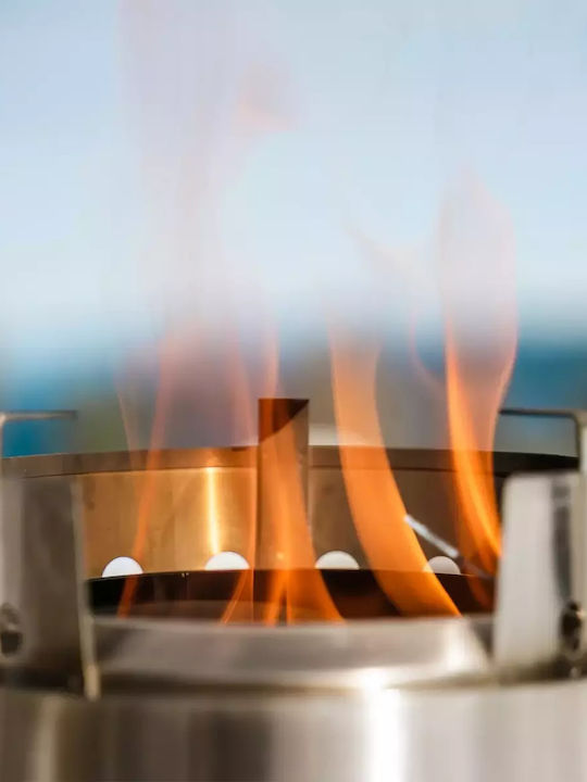 Solo Stove Τζάκι Εξωτερικού Χώρου Μεταλλικό Ασημί