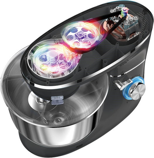 Berlinger Haus Stand Mixer 1300W with Stainless Mixing Bowl 6lt