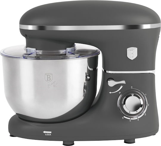 Berlinger Haus Stand Mixer 1300W with Stainless Mixing Bowl 6lt