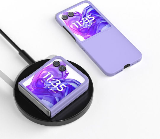 50 Ultra 5g Задна корица Пластмаса Лилав (Motorola Razr 50 Ultra 5G)