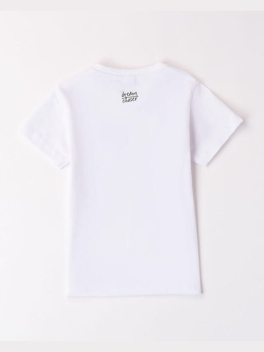 iDO Παιδικό T-shirt OPTICAL WHITE