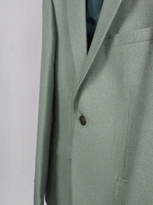 Elite Men's Summer Suit Jacket Green