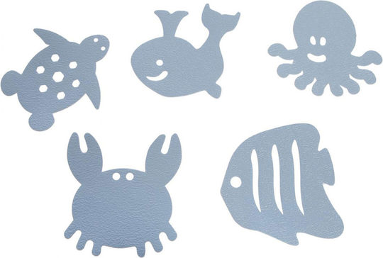 Dreambaby Baby Bath Non-slips Blue 10pcs