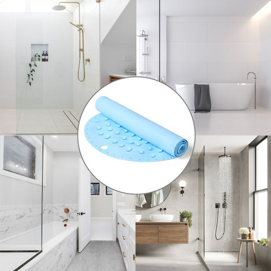 Babyono Baby-Rutschmatte für die Badewanne Türkis 1Stück