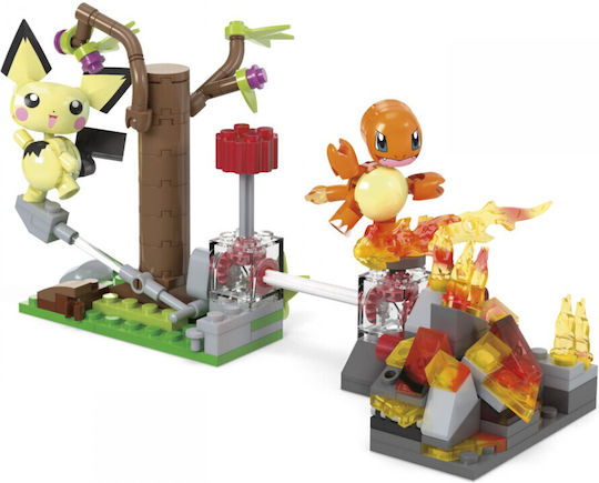 Mattel Cuburi De Construit Pichu's Forest Drills Pentru 6+ Ani 84 Bucăți