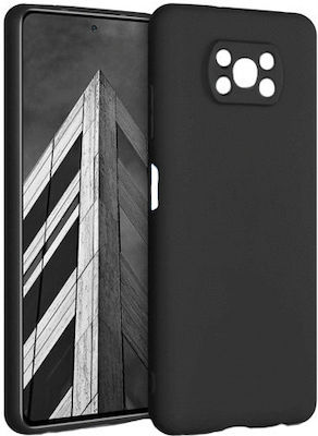 Back Cover Silicone Black (Poco X3 NFC / X3 Pro)