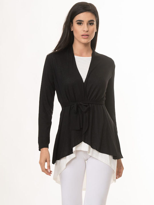 Dress Up Women's Cardigan Mαύρο