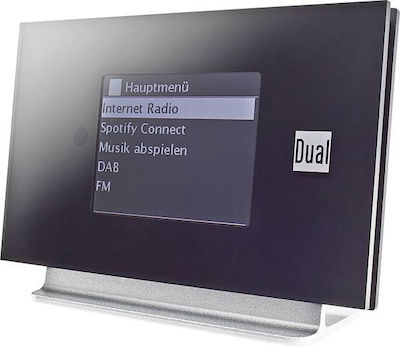 Dual IR 3A Radio de masă Cu alimentare la rețea DAB+ cu Bluetooth Negru