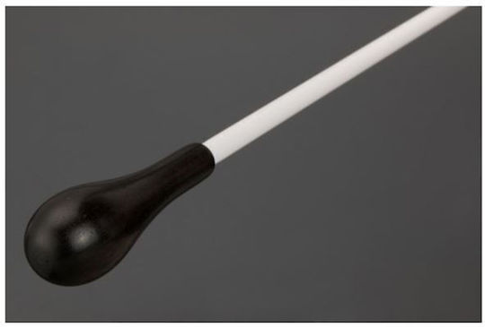 Takt Wooden Μπαγκέτα Μαέστρου W-520 σε Λευκό Χρώμα 15"