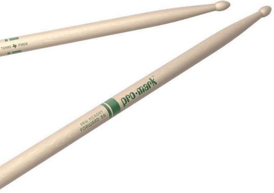 Promark Hickory Drumsticks Drums 5A with Tip Shape Oval