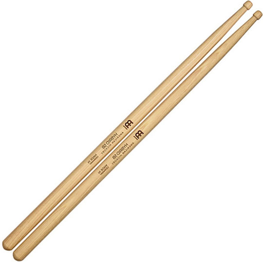 Meinl Hickory Палчици Барабани Hybrid Tip Drumstick 5B с Форма на Връх Жълъд