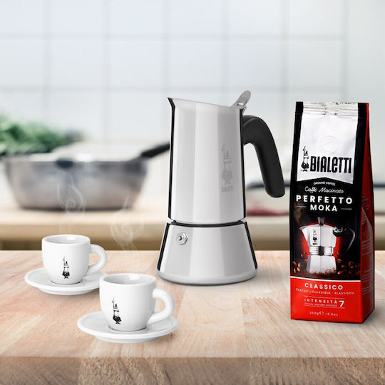 Bialetti Venus Briki Espresso 4 Căni Inox Argintiu