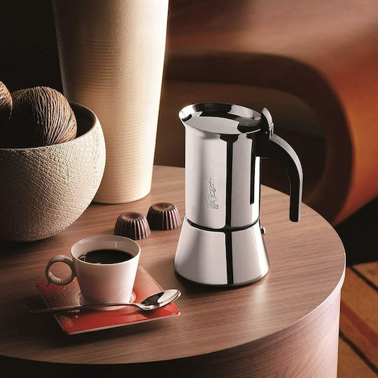 Bialetti Venus Briki Espresso 4 Căni Inox Argintiu
