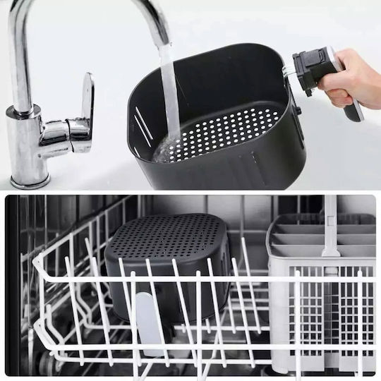 Klausberg Air Fryer 4.5lt Μαύρο KB-7559