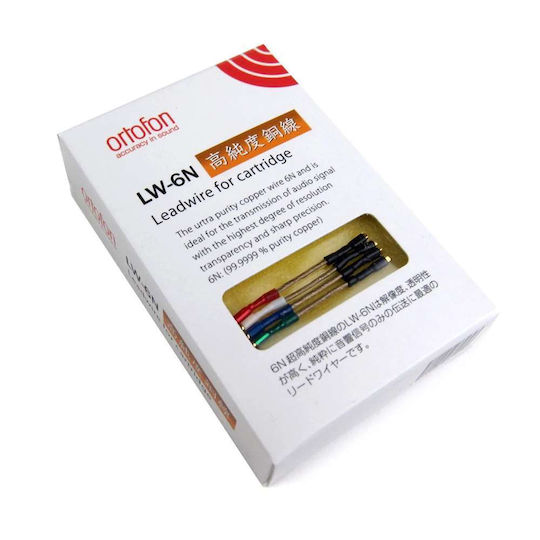 Ortofon Καλώδιο Κεφαλής Πικάπ LW 6N Headshell Leadwires