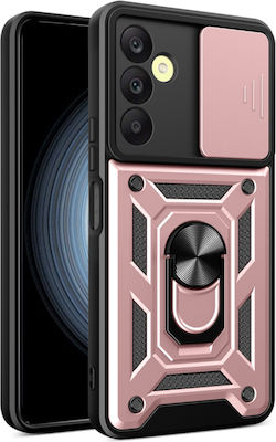 Techsuit Camshield Back Cover Plastic / Silicone Rose Gold (Galaxy A25 5G)