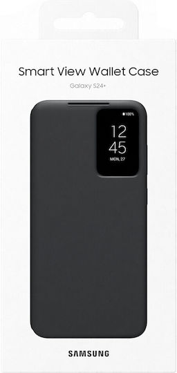 Samsung Smart View Wallet Synthetic Leather / Plastic Black (Galaxy S24+)