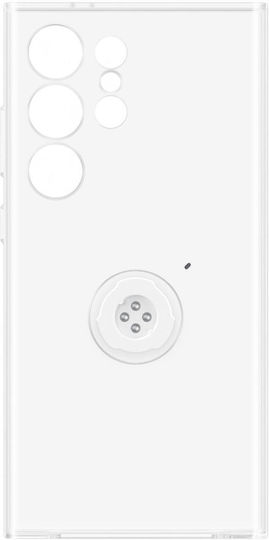 Samsung Clear Gadget Case Umschlag Rückseite Kunststoff Transparent (Samsung Galaxy S24 Ultra)