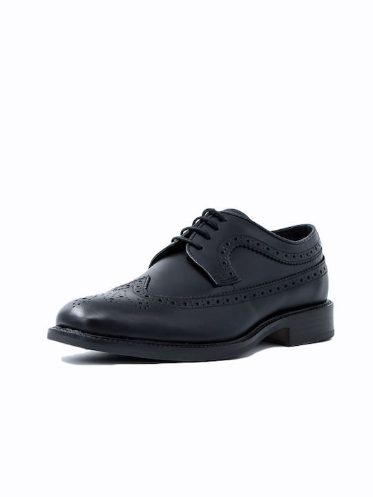 Softies Men's Leather Casual Shoes Black