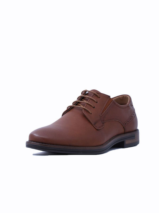 Cockers Men's Synthetic Leather Casual Shoes Tabac Brown