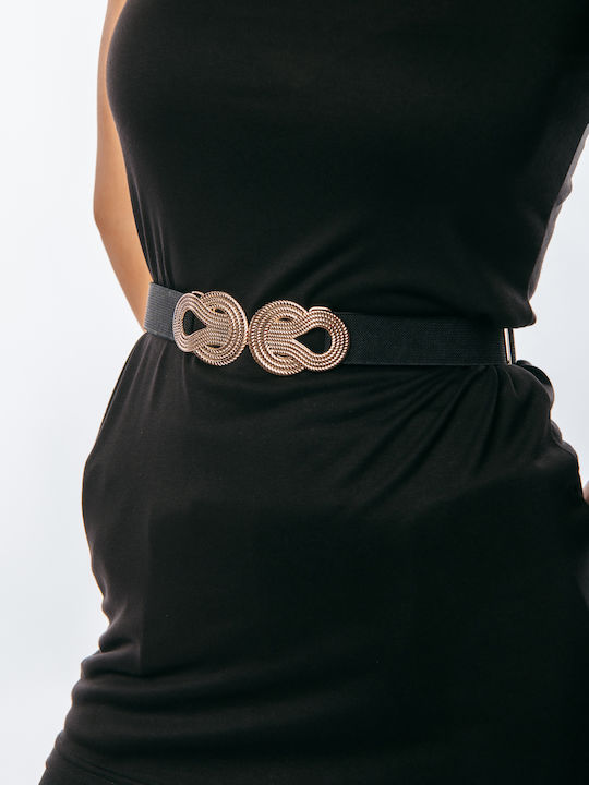 Elastisch Damen Gürtel Tabac Braun