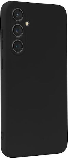 Crong Color Back Cover Σιλικόνης Μαύρο (Galaxy S23 FE)