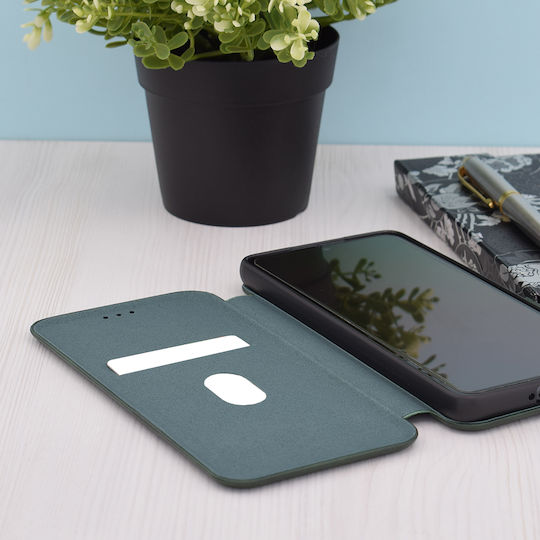 Techsuit Wallet Synthetic Leather Green (Samsung Galaxy S24 Plus)