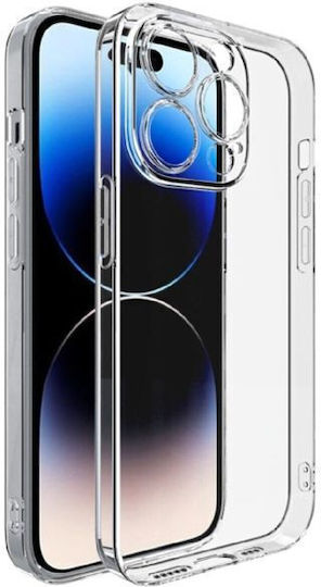 TelForceOne Back Cover Silicone 2mm Transparent (iPhone 14 Pro)