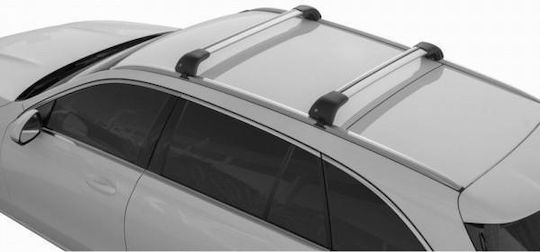 Nordrive Silenzio 89cm. for Cars with Factory Bars (without Legs) Silver