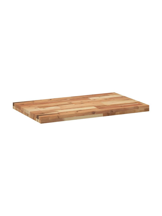 vidaXL Rectangular Office Desk Surface made of Solid Wood Acacia 60x50x4cm 4008852 1pcs