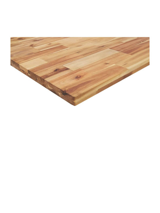 vidaXL Rectangular Office Desk Surface made of Solid Wood Acacia 60x50x4cm 4008852 1pcs