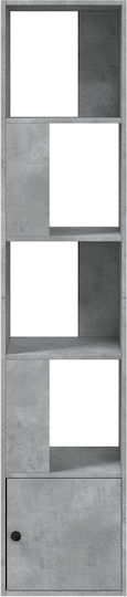 Βιβλιοθήκη Γκρι 40x36x189εκ.