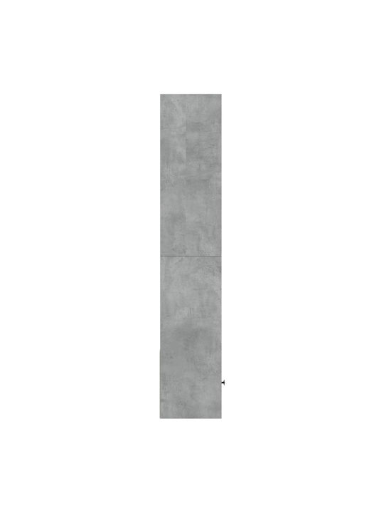Bibliotecă Gri 40x36x189 cm
