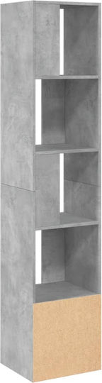 Βιβλιοθήκη Γκρι 40x36x189εκ.