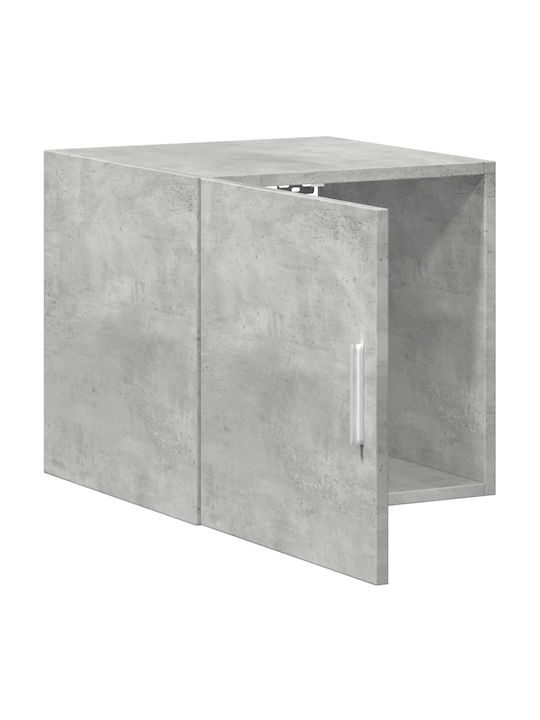 Wand Kremasto Noutlapi Salonio Apo Moiresanida Gray 40x42.5x40cm