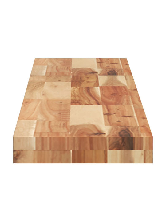 vidaXL Rectangular Office Desk Surface made of Solid Wood Acacia 120x20x4cm 4008836 1pcs