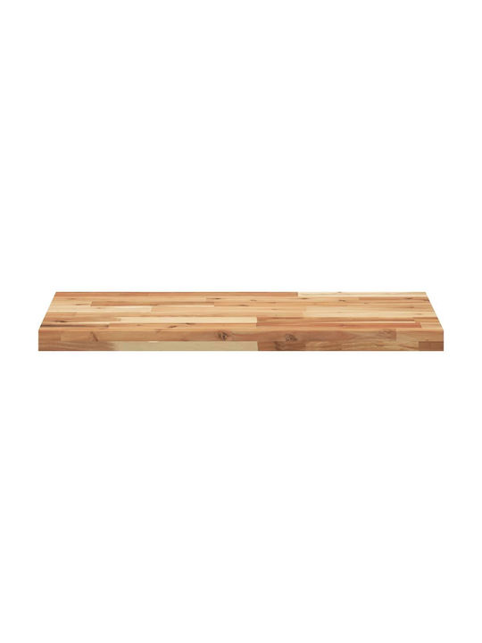 vidaXL Rectangular Office Desk Surface made of Solid Wood Brown 80x40x4cm 4008847 1pcs
