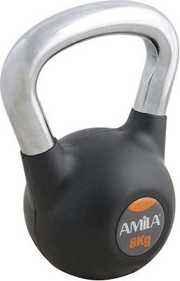 Amila Kettlebell από Λάστιχο 8kg Ασημί